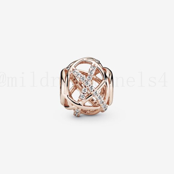 Pandora Sparkling & Polished Lines Charm - Picture 5 of 5